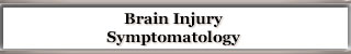 Brain Injury Symptomatology